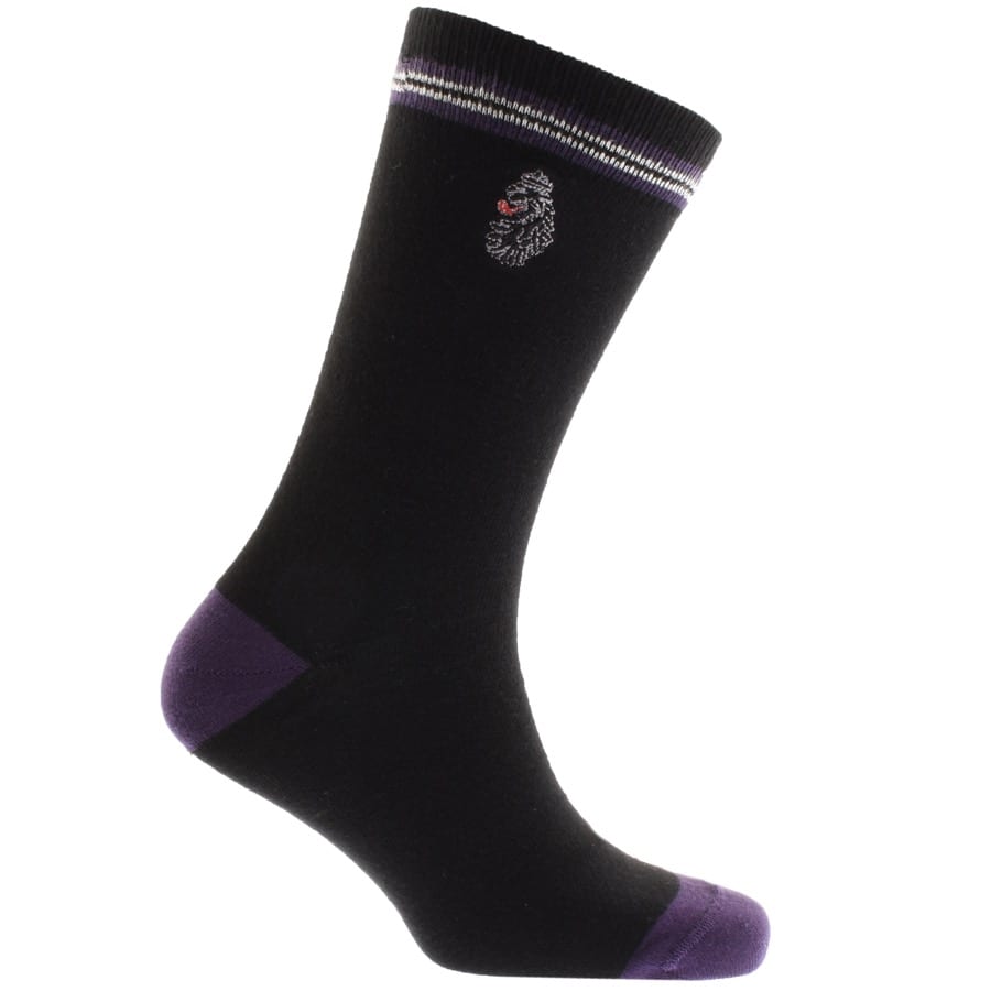 Alternative Image for ProductLuke 1977 Three Pack Bovey Gift Set Socks Grey2
